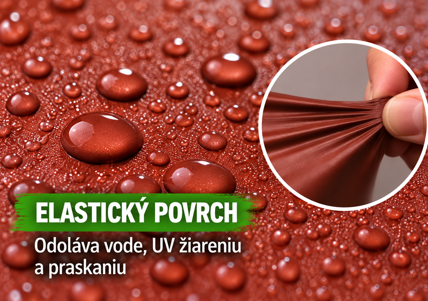 Gumová farba Rubber Paint elastická
