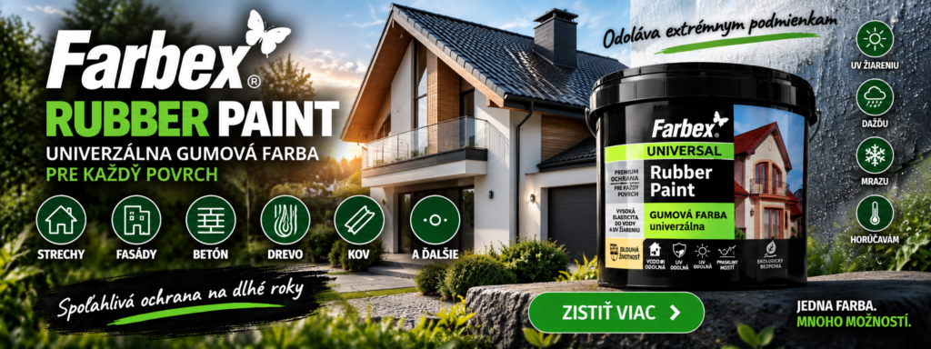 Gumová farba Rubber Paint - použitie na rôzne povrchy Gumová farba Rubber Paint použitie