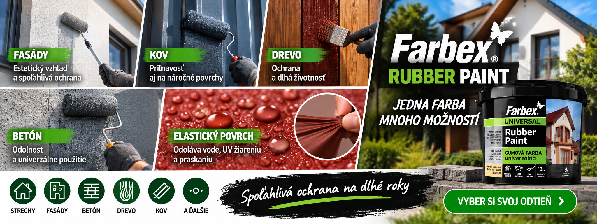 Rubber Paint použitie – gumová farba na rôzne povrchy